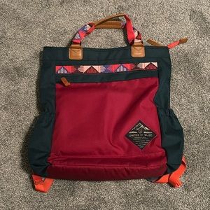 United by blue convertible carryall tote